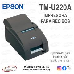 Impresora para recibos Epson TM-U220A